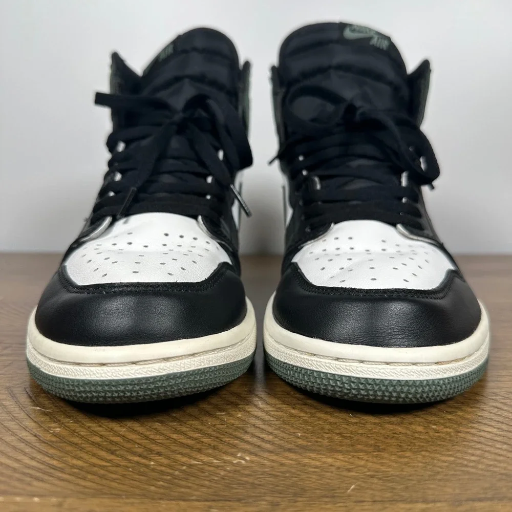 Air Jordan 1 Retro High Mens 10 Clay Green Best Hand Game Basketball Sneakers